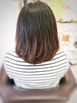 クール ヘアー ギャラリー 神明町店(COOL Hair gallery) ふんわりワンレンボブ