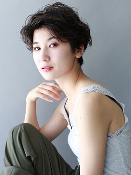 ザビー(THE B) ナチュラル黒髪ショート