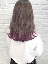 アンククロス 表参道(ANKH CROSS)&nbsp;パールベージュ×パープルカラー