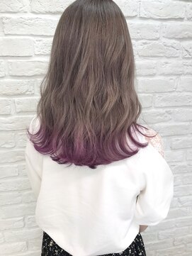 アンククロス 表参道(ANKH CROSS) パールベージュ×パープルカラー