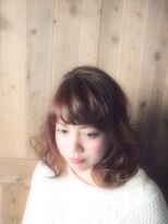 ヘアーミューズ リベロ(hair muse Livero) 【Livero】ふんわりパーマ×厚めバング 3