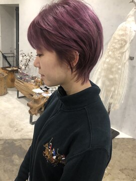 フォーム(FORM) short wolf × magenta pink