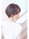 【◎ショートヘア】丸みがある襟足美人な大人スタイル[小山]
