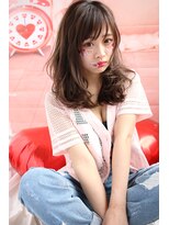 マーリャヘアー(mallia hair) ワンカールセミロングスタイル