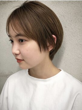 フォンズ(FONS) スリークショート マッシュショート 耳掛け モテ髪カタログ