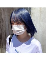 パール(PEAR+L)&nbsp;ボブ×ブルー