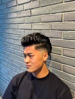 フリゼーア 川西店(FRISEUR)&nbsp;【メンズパーマ】スキンフェード×デザインパーマ