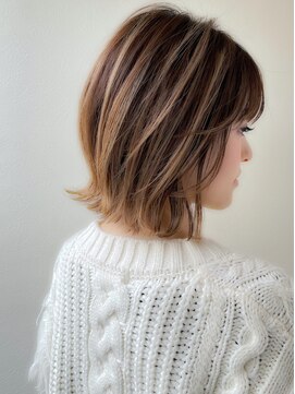 ラ ブレス 天王寺(LaBless) 「美人＆小顔見せ外ハネボブ」[大人可愛い 20代 30代 40代]