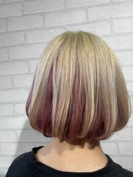 ビスイル 秋葉原店(Vis ill) ブリーチ/ハイトーン/リップライン/ミニボブ/インナーカラー