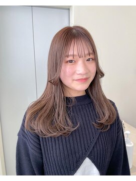 ユーリ(JUURI) ブラウンベージュ / ブラウン / ベージュ / セミロング