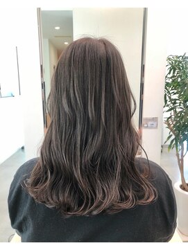 カッツ 駅家店(CUT S) 透明感グレージュカラー