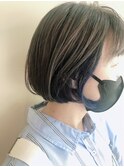 ボブ×イヤリングカラーブルー→白井　涼貴