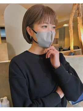 キールーム 伊丹西台店(Kir'oom) ショートカット/ボブ/イルミナカラー/前髪カット