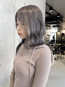 アルテ(ARTE) 【ARTE表参道/青山】モテ髪ミディアム×ブリーチなし透明感