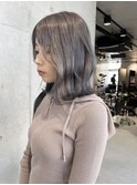 【ARTE表参道/青山】モテ髪ミディアム×ブリーチなし透明感