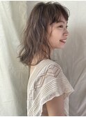 20/30代ウェーブパーマミディアムパーマくるくるパーマ