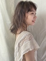 ノラギンザユー(NORA GINZA/U) 【20/30/大人女性向け】ラフウェーブパーマで柔らかミディ