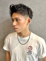 フジヤマバーバーショップ エビス(FUJIYAMA BARBER SHOP ebisu)&nbsp;王道アップバングショートストリートツーブロック【ebisu】