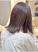 ショートボブミルクティーベージュブリーチダブルカラー横浜西口
