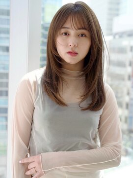 ケーツー エソラ池袋店(K-two) ふんわり内巻きレイヤーカット*顔周りレイヤー*髪質改善3