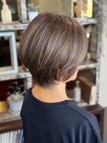 ヘアーメイク アチャ(hair make accha)&nbsp;デザインカラー/レイヤーカット/ウェットヘア/オリーブベージュ