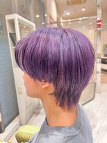 ビスイル 秋葉原店(Vis ill) メンズライクミニウルフショートウルフウルフパーマハイライト