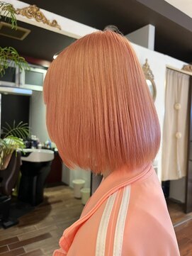 ゴッド ヘアーアンドメイク 高崎西口店(GOD Hair & Make) ペールピンクベージュ