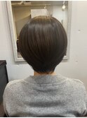 大人可愛いナチュラルショート
