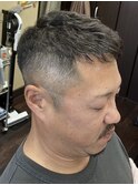 【40代】フェード×アイロンパーマ