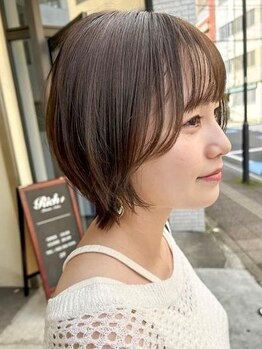 デイジーロータス(DAISYLOTUS)の写真/"トレンド×再現性"で360°どこから見てもまとまりのあるショートstyle！「伸びても扱いやすい」をご提案◎