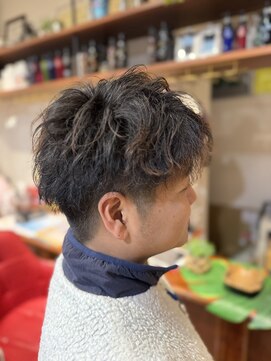 サニープレイスレオ(Sunny place Leo) セットを楽ちんに☆ニュアンスパーマ