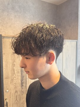 シック(chic.) 波巻きパーマ/メンズ曲がる縮毛矯正/曲がる縮毛矯正/髪質改善