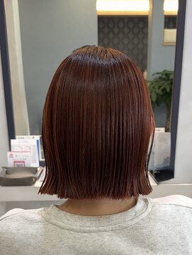 ルーチェ(Lu-che) きりっぱボブ/小牧/名古屋/春日井/ピンク/ピンクブラウン/外はね