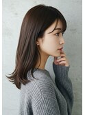 30代40代50代内巻きミディアム髪質改善酸性ストレート