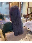 ブリーチありパープルカラー
