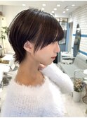【大重】韓国ボブルフ/新宿/髪質改善/ショート/縮毛矯正/ウルフ
