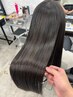 【kei限定クーポン】【カット不可】梅雨時期に！アイロン使用ストレート￥9980