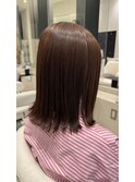 髪質改善ストレート×外ハネボブ