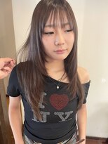 ダアッカ(da acca)&nbsp;透け感ブラウンレイヤー