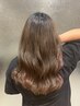 似合わせカット×インナーカラー（イヤリング）