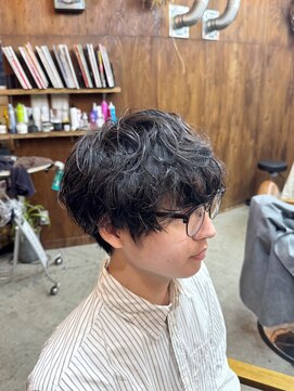 ロルド シェリ(Rold Cheri) 【山本智文】メンズマッシュスパイラルパーマ