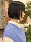 丸みボブ