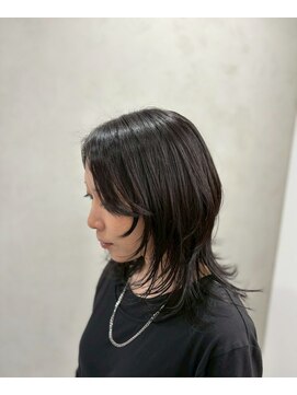 エッジ ヘア メイク(edge hair +make) カット/ショート/ボブ/前髪/顔回り/レイヤー/韓国/流山