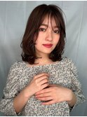 抜け感チョコレートブラウン暗髪ウェットヘアp1上尾20代30代40代