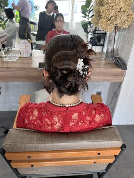 ティティ(TiTi) 結婚式 ヘアセット お呼ばれヘア [TiTi_福田りの]
