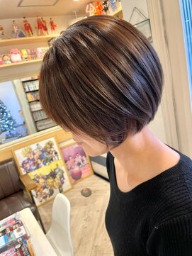 可愛い丸みボブ♪♪