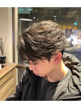 メンズココ 日本橋店(MENS COCO) お客様スタイルフェザーセンターパート