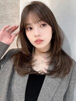 ロンドクレール 川崎(Lond clair) 韓国顔周り/ハイレイヤー/ミディアムレイヤーカット/川崎11