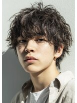 バイエイト(X８)&nbsp;束感マッシュ ウルフパーマ