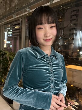 キルトプラスリム(Qilt+LIM) ワンレングスボブ◎